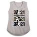 Disney Tops | Mickey Mouse Tank Top For Women Walt Disney World 2021 | Color: Black/Gray | Size: Xl