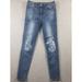 American Eagle Outfitters Jeans | American Eagle Jeans Women's Size 4 Super Stretch Hi Rise Jegging Blue Denim | Color: Blue | Size: 4