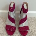 Jessica Simpson Shoes | Jessica Simpson Hot Pink Shoes. | Color: Pink | Size: 8.5