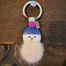 Coach Accessories | Coach Mink Snowman Key Ring Fob Purse Charm Brand New | Color: Blue/White | Size: Os