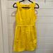 J. Crew Dresses | J. Crew Women Yellow Dress - Size 4 - Exposed Zipper And Has Pockets | Color: Gold/Yellow | Size: 4