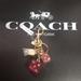 Coach Accessories | (Unisex)Coach - Dice Cluster Bag Charm (Nwt) | Color: Gold/Pink | Size: Os