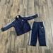 Adidas Matching Sets | Adidas Track Suit Kids Sz 18 Months Navy/White Sweat Suit Athletic Wear | Color: Blue | Size: 18mb