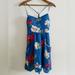 American Eagle Outfitters Dresses | American Eagle Outfitters Blue Floral Dress | Color: Blue/Pink | Size: S