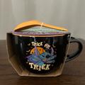 Disney Kitchen | Disneys Halloween Stitch Ceramic Mug And Spoon Set | Color: Black/Orange | Size: Os