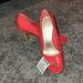 Jessica Simpson Shoes | Dark Peach Colored Heels | Color: Orange/Red | Size: 8