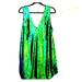 Free People Dresses | Free People Nwt 2 Toned Sequins Dress Medium | Color: Black/Green | Size: M