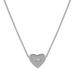Kate Spade Jewelry | Kate Spade Dear Valentine 17” Necklace White Gold | Color: Silver | Size: Os