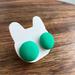 Urban Outfitters Jewelry | Emerald Green Button Earrings | Color: Green | Size: Os