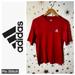 Adidas Shirts | Adidas Short Sleeve Compression Shirt Xl | Color: Red | Size: Xl