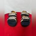 Gucci Shoes | Kids Gucci Web Moccasin Sandal | Color: Blue/Gold | Size: 7bb