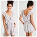 American Eagle Outfitters Other | New With Tag American Eagle Romper Size Small | Color: Blue/White | Size: Os