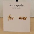 Kate Spade Jewelry | Kate Spade New York Say Yes Forever Stud Asymmetrical Gold-Tone Earrings | Color: Gold | Size: Os