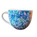 Lilly Pulitzer Dining | Lily Pulitzer Blue Multi Lion Floral Gold Metallic Ceramic Coffee Tea Mug | Color: Blue/White | Size: 12 Oz Capacity