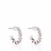 Kate Spade Jewelry | Kate Spade Star Hugger Stud Earrings | Color: Silver | Size: Os