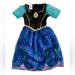 Disney Costumes | Disney Frozen Anna Costume Dress | Color: Blue | Size: 4-6x