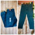Carhartt Jeans | Deadstock Nwt Vintage Carhartt Green Denim Jeans Mens 40 X 30 Work Wear Outdoors | Color: Green | Size: 40