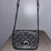 Michael Kors Other | Micheal Kors Mini Cross Body Purse | Color: Black/Gray | Size: Os