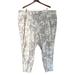 Athleta Pants & Jumpsuits | Athleta Farallon Printed Jogger Plus Size 26 White/Gray | Color: Gray/White | Size: 3x