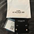 Coach Jewelry | Brand New Coach Earrings | Color: Silver | Size: Os