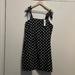 J. Crew Dresses | J Crew Dress Size 12 In Black With White Polka Dots | Color: Black | Size: 12