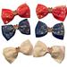 Disney Accessories | Disney Hand Made Bows | Color: Blue/White | Size: Osg