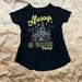 Disney Shirts & Tops | Disney Parks Toddler Girls T-Shirt Size Xs Disneyland Short Sleeve Black Tee Shi | Color: Black | Size: Xsg