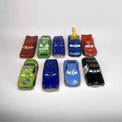 Disney Toys | Disney Pixar Cars Lot Of 9 Kids Toys Vehicles - Read Very Damaged | Color: Blue/Red | Size: Osb