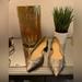 J. Crew Shoes | J. Crew Flats Gold Sparkly Flats 7.5 Excellent Used Condition | Color: Gold/Tan | Size: 7.5