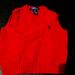 Polo By Ralph Lauren Shirts & Tops | Boys Polo By Rl Sweater Vest Red Boys Size 4 | Color: Red | Size: 4tb