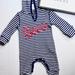 Gucci One Pieces | Gucci One Piece Baby Onesie | Color: Blue/White | Size: 3-6mb