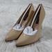 Nine West Shoes | 1736) Nine West Tatiana3 Patent Stilettos Evening Heels Beige 6.5 Nwb | Color: Cream | Size: 6.5