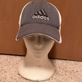 Adidas Accessories | Adidas “A-Flex” Mesh Cap Baseball Hat Ballcap Activewear Headwear Gray White | Color: Gray/White | Size: S/M