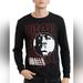 American Eagle Outfitters Shirts | American Eagle Biggie Smalls Long Sleeve Black T-Shirt Men's Size Xs | Color: Black/Red | Size: Xs