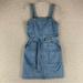 American Eagle Outfitters Dresses | American Eagle Outfitters Tank Dress Women's 6 Sleeveless Blue Back Zipper | Color: Blue | Size: 6