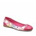 Coach Shoes | Coach Monogram Logo Pink Patent Leather Ballet Consort Casual Flats Size 7.5 B | Color: Pink | Size: 7.5