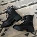 American Eagle Outfitters Shoes | Ae Lace Up Lug Boot | Color: Black | Size: 9