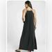 Athleta Dresses | Athleta Hayes Pleated Maxi Dress Black Large. Length In M 43" Front 53" Back | Color: Black | Size: L