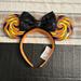 Disney Accessories | Disney Halloween Ears | Color: Black/Orange | Size: Os