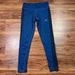 Adidas Pants & Jumpsuits | Adidas Climalite 3-Stripe Leggings Women's Size Xs Blue Athletic Workout | Color: Blue | Size: Xs