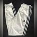 Adidas Bottoms | Boys Adidas Jogger Track Pants Size Large 14-16 White | Color: Black/White | Size: Large 14-16