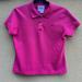 Lilly Pulitzer Tops | Lilly Pulitzer Pink Short Sleeve Polo Shirt Top Sz M | Color: Pink | Size: M