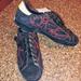 Adidas Shoes | Adidas Rod Laver Vintage Black Suede Embroidered Sneakers 8.5 Nwt | Color: Black/Red | Size: 8.5