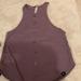 Adidas Tops | Adidas Size S Exercise Top New With Adidas Written In The Front Vertically. | Color: Purple | Size: S