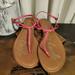 American Eagle Outfitters Shoes | American Eagle Pink Women's Sandals | Color: Pink | Size: 9