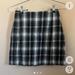 Brandy Melville Skirts | Brandy Melville | Plaid Black & White Miniskirt Size S | Color: Black/White | Size: S