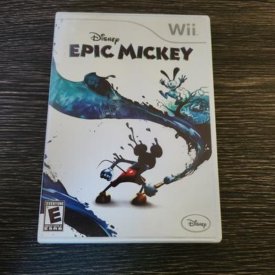 Disney Video Games & Consoles | Disney Epic Mickey For Nintendo Wii - Manual Included | Color: Blue/White | Size: Os