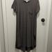 Lularoe Dresses | Lularoe Medium Carly | Color: Gray | Size: M