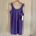 Lululemon Athletica Dresses | Lululemon Classic-Fit Cotton-Blend Scoop Dress Chai Purple Size 6 New | Color: Purple | Size: 6