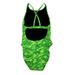 Adidas Swim | Adidas One Piece Swimsuit Cross Back Lime Green Eu 40 Us 12 | Color: Green | Size: Uk 40 Us 12